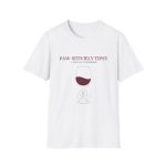 Paw-sitively Tipsy Vintage Edition T-Shirt | Classy Wine & Dog Lover Tee