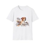Sip Stay Good Human Tee | Coffee & Dog Lover Shirt