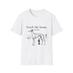 Vintage Dog & Wine Lover Tee | Funny Wine Night T-Shirt for Dog Parents