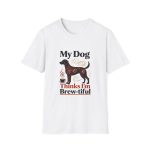 Coffee Dog Lover Shirt for Women & Men | Cute Brew-tiful Pup Tee