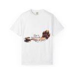 Love Is Brewed With Coffee & Paws Tee | Cozy Dog Lover Shirt