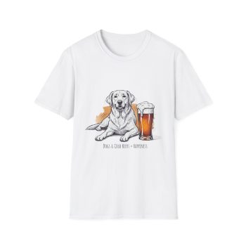 Dogs & Cold Beers Tee | Unisex Dog Lover Shirt for Chill Days