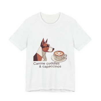 Canine Cuddles & Capaccinos Unisex Tee
